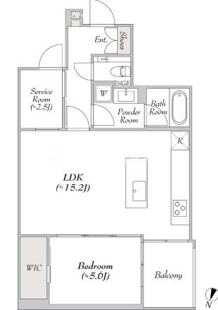 1SLDK