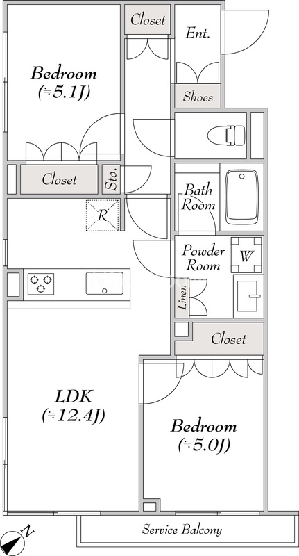 2LDK