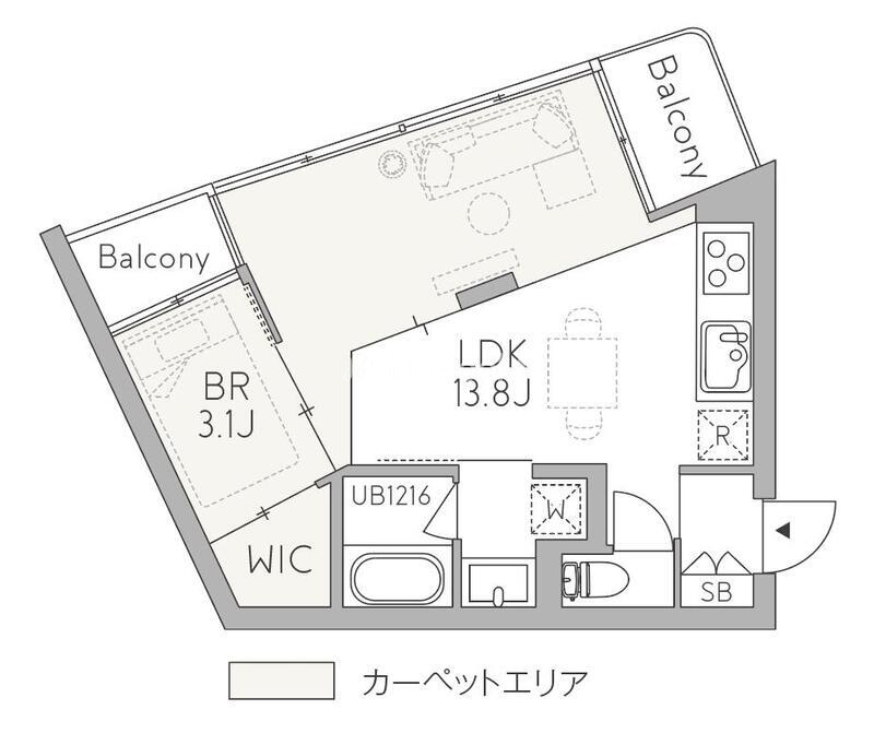 1LDK