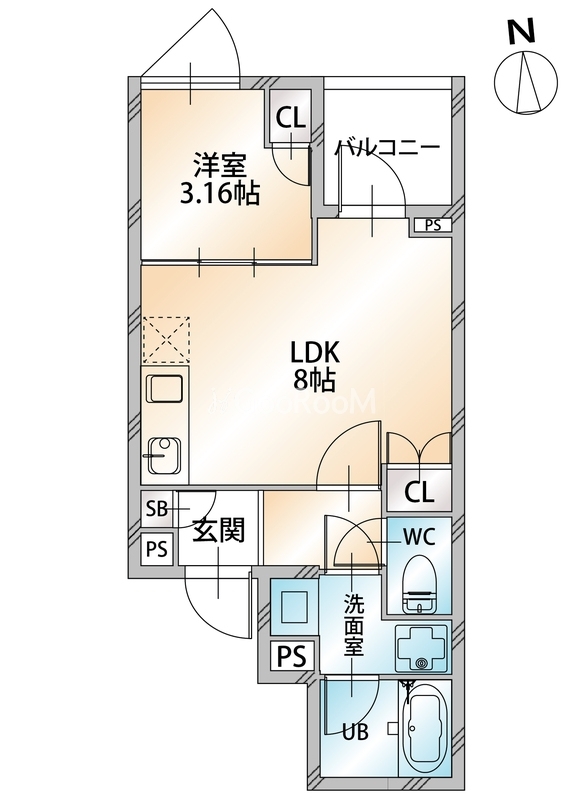 1LDK