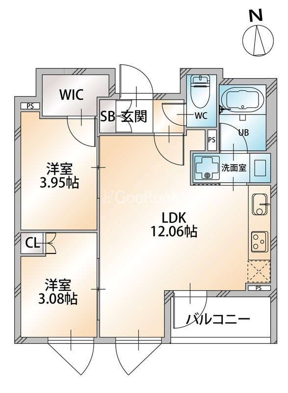 2LDK