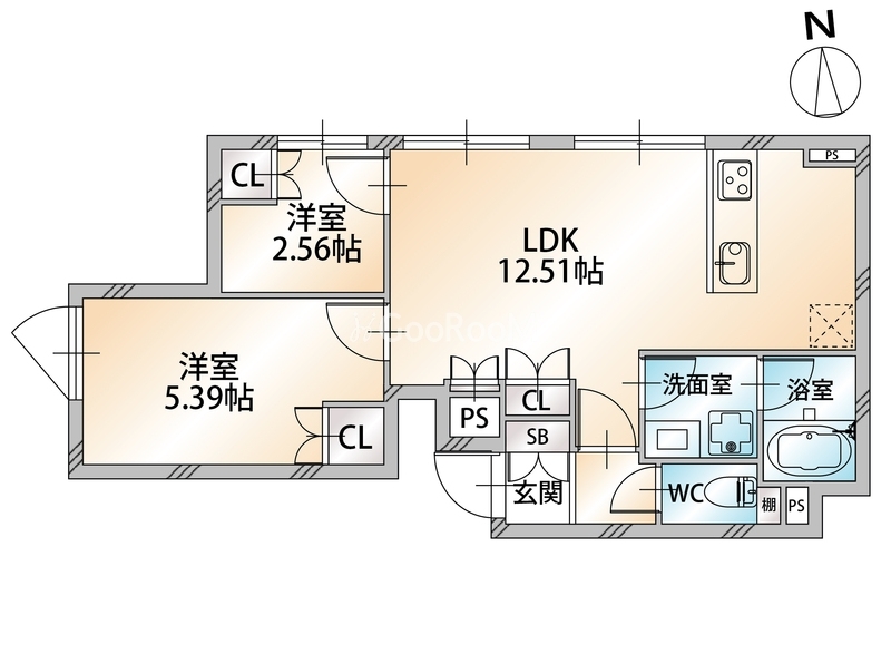 2LDK