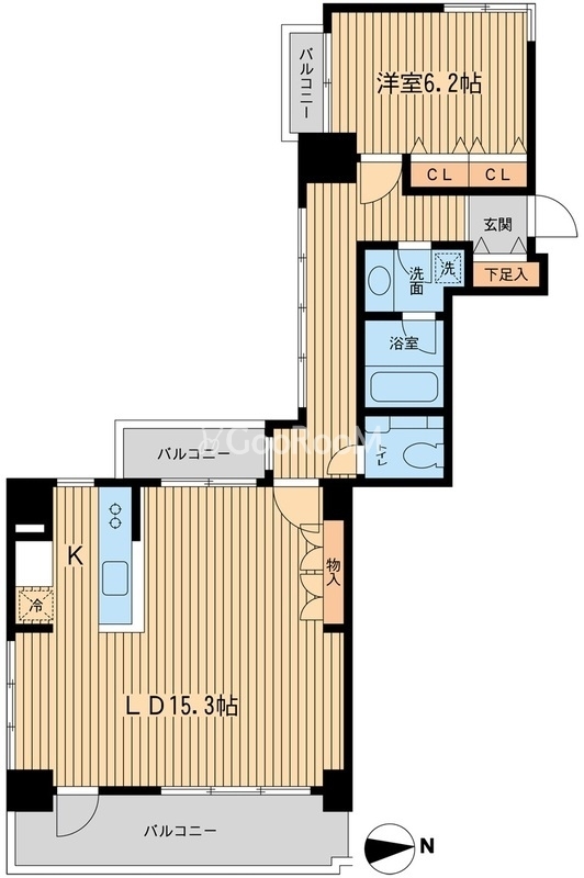 1LDK