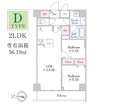 2LDK