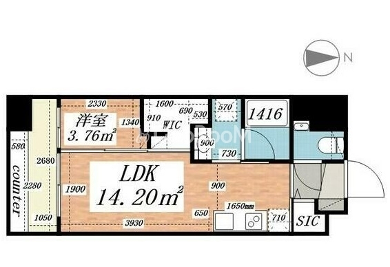 1LDK