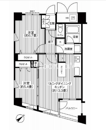 2LDK