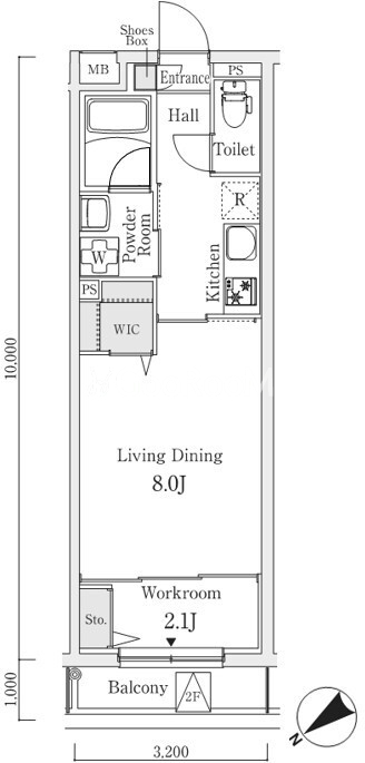 1LDK