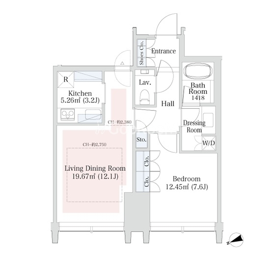 1LDK