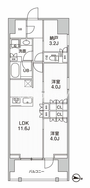 2SLDK