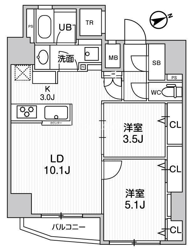 2LDK