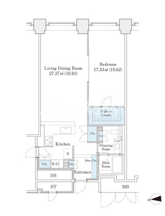 1LDK