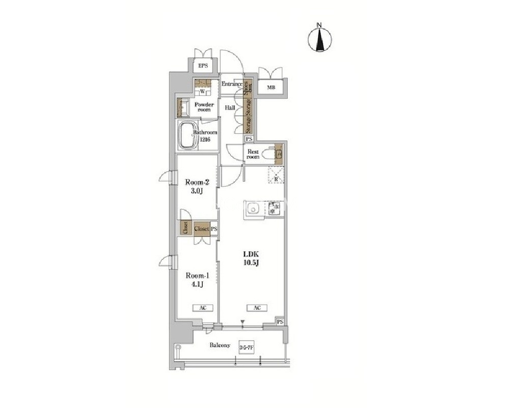 2LDK