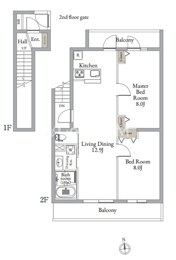 2LDK