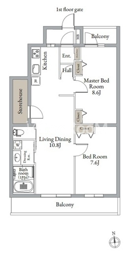 2LDK