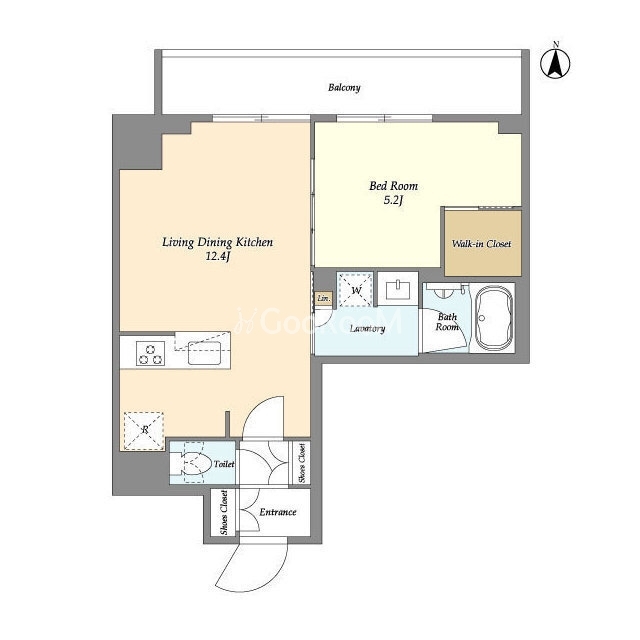 1LDK