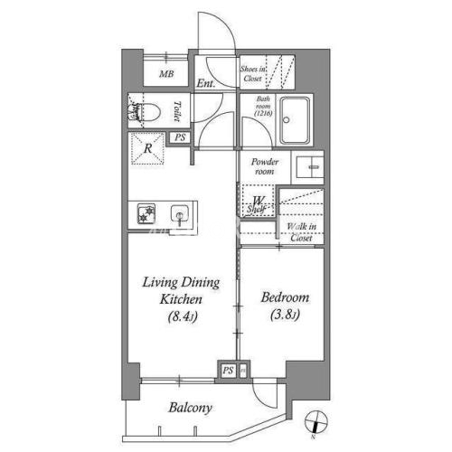 1LDK
