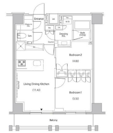 2LDK