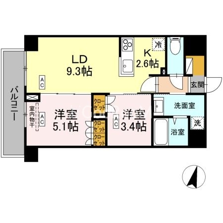 2LDK