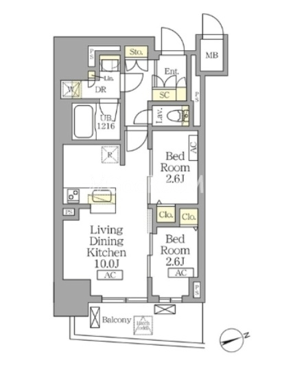2LDK