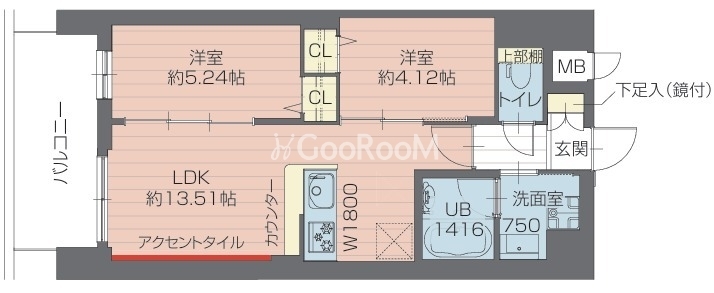 2LDK