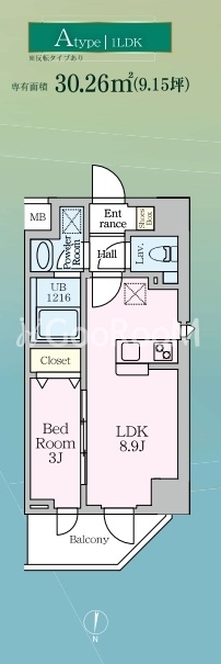 1LDK