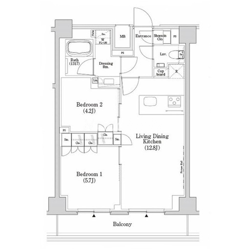 2LDK