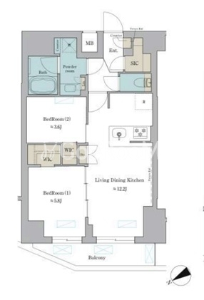 2LDK