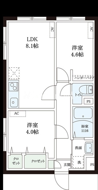 2LDK