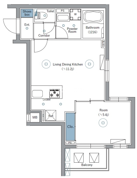 1LDK