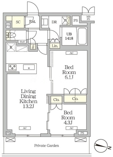 2LDK