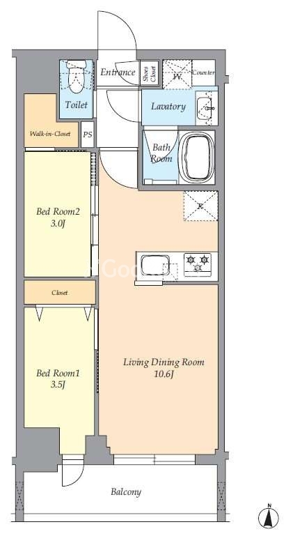2LDK