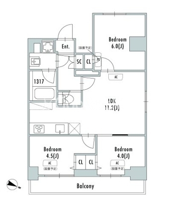 3LDK