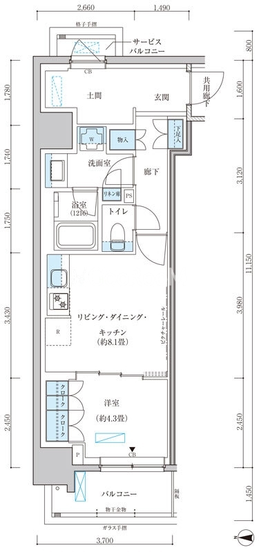 1LDK