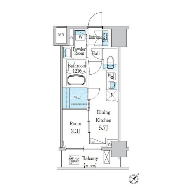 1DK
