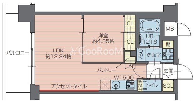 1LDK