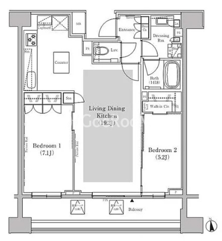 2LDK