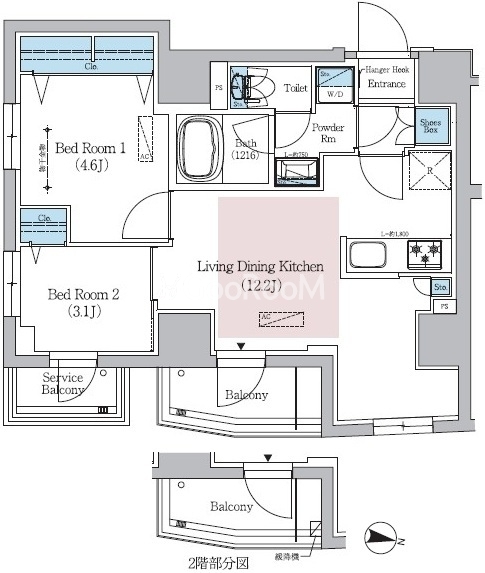 2LDK