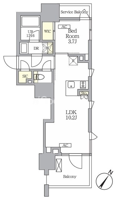 1LDK