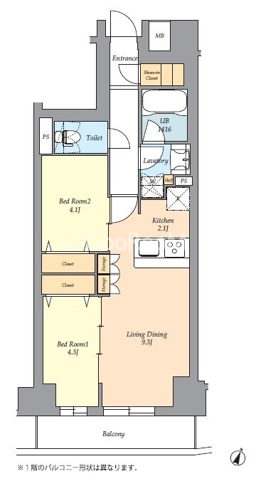 2LDK