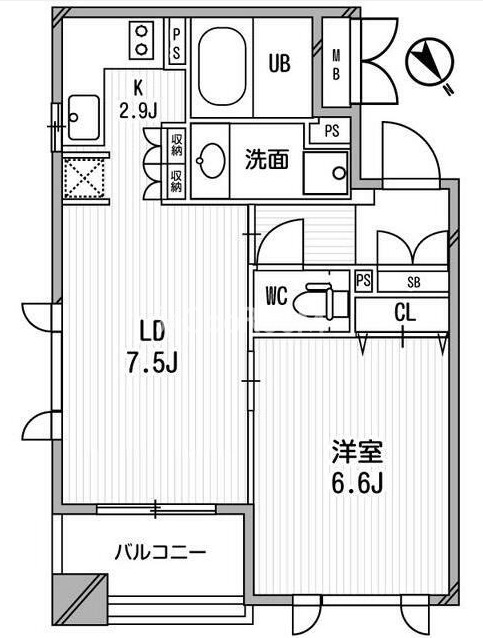 1LDK