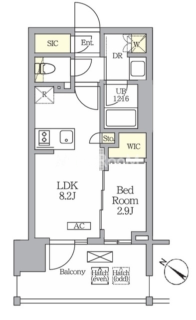 1LDK
