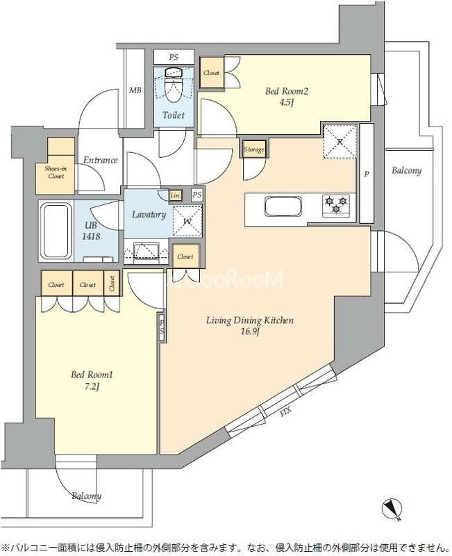 2LDK