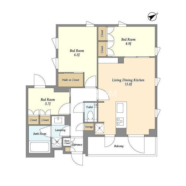 3LDK