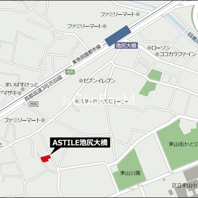 
									アスティーレ池尻大橋　ロケーション