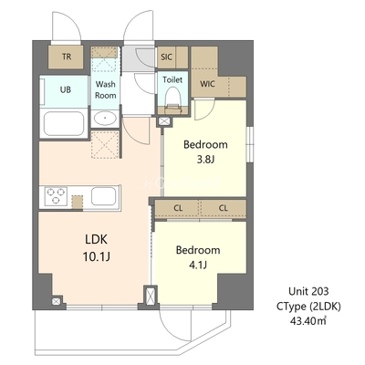 
									エスレジデンス浅草クラリティ 03号室