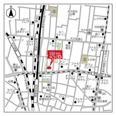 
									ザ・グラヴィティ新宿　ロケーション