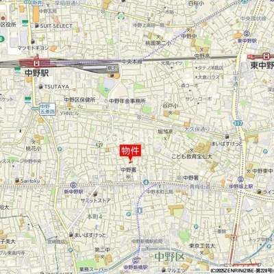 
									アレーロ新中野2 マップ