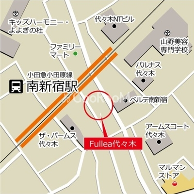 
									フレア代々木　ロケーション